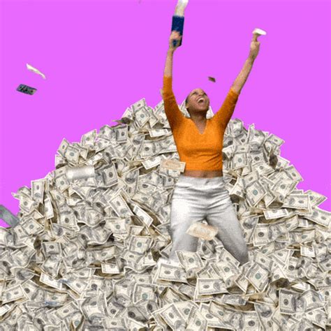pay me my money gif|raining money animated gif.